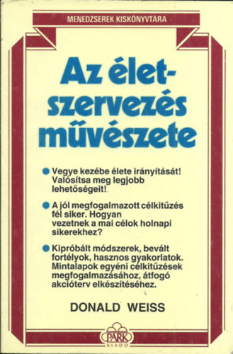 Az letvezets mvszete