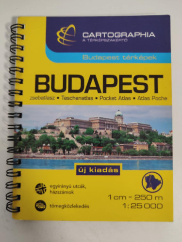Budapest zsebatlasz (1:25000)