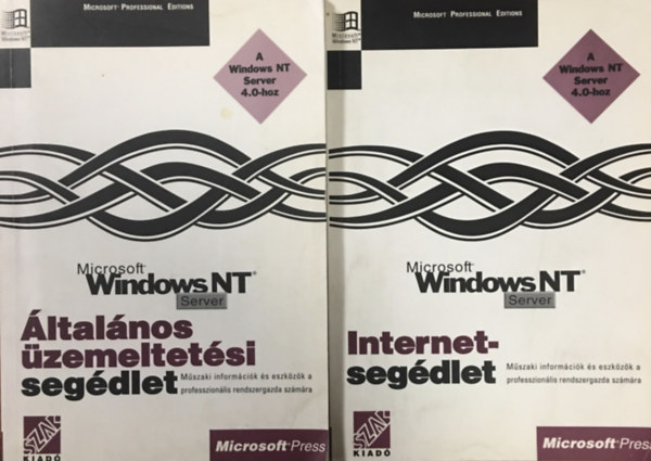 Microsoft Windows NT Server - ltalnos zemeltetsi segdlet + Internetsegdlet (2 ktet)