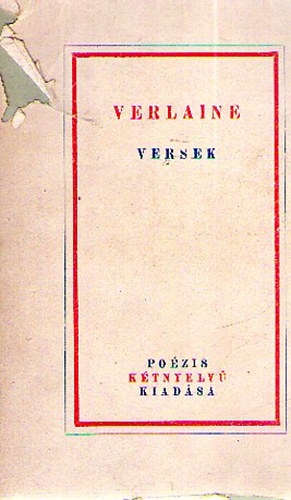 Verlaine - Versek (Verlaine)