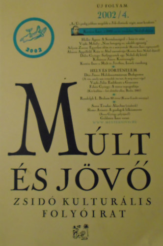 Kőbányai János (szerk.) - Múlt és jövő XI. évfolyam 4. szám
