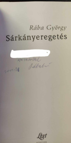 R�ba Gy�rgy - S�rk�nyereget�s (Dedik�lt)