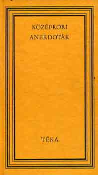 Szab� Gy�rgy - K�z�pkori anekdot�k (t�ka)