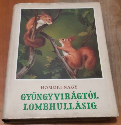 Homoki-Nagy Istv�n - Gy�ngyvir�gt�l lombhull�sig - Sz�nes filmmel vadmadarak ut�n (I.kiad�s)
