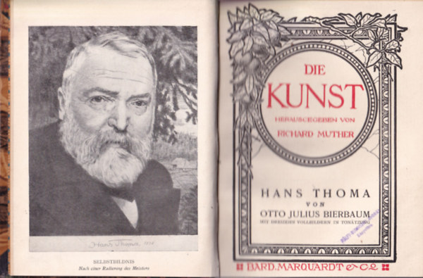 Die Kunst 27., 55. (Hans Thomas, Max Libermann