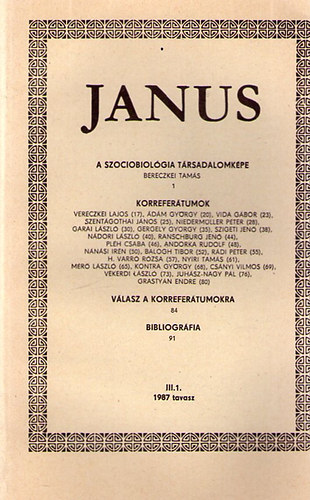 Janus (III.1., 1987 tavasz)