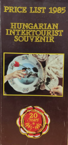 Price list 1985. - Hungarian intertourist souvenir