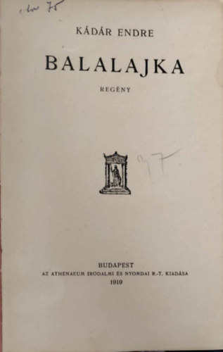 Kádár Endre - Balalajka