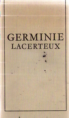 Edmond �s Jules Goncourt - Germinie Lacerteux