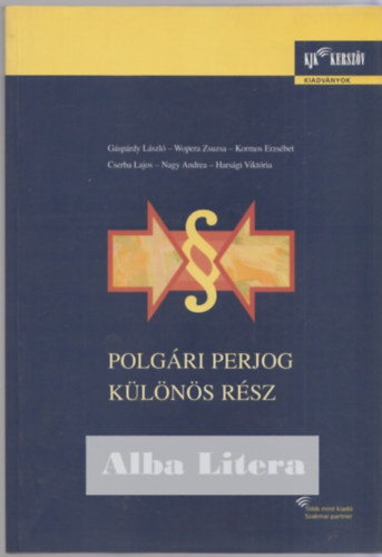 Gsprdy-Wopera-Kormos-Cserba - Polgri perjog - Klns rsz