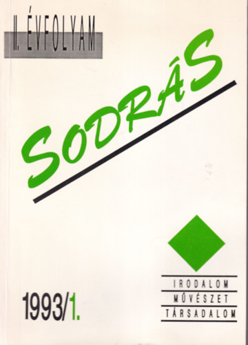 Banner Zoltn, Kntor Zsolt Erdsz dm - Sodrs 1993/1 ( II. vfolyam )