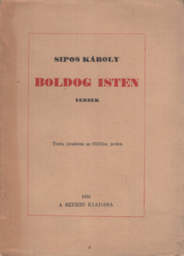 Sipos K�roly - Boldog Isten