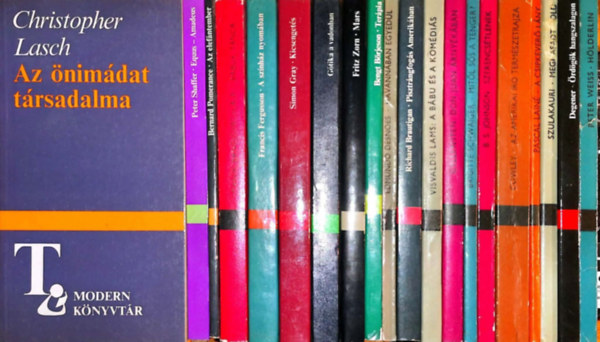 20 kötet a Modern könyvtár sorozatból