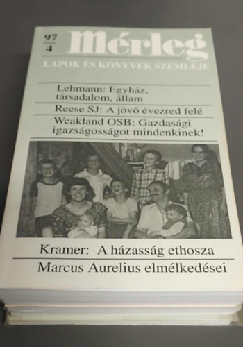 SZERKESZT Bor Jnos - 6 db Mrleg - Lapok s knyvek szemlje