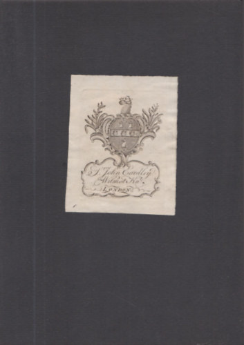 Ex Libris - John Eardley Wilmot (1709-1792) (eredeti nyomat)
