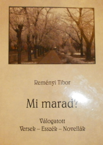 Remnyi Tibor - Mi marad?