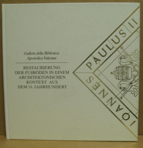 Restaurierung der Fußböden in einem architektonischen Kontext aus dem 16. Jahrhundert