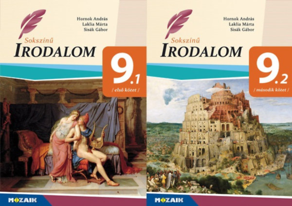 Hornok Andrs - Laklia Mrta - Sisk Gbor - Sokszn irodalom 9. I-II. ktet