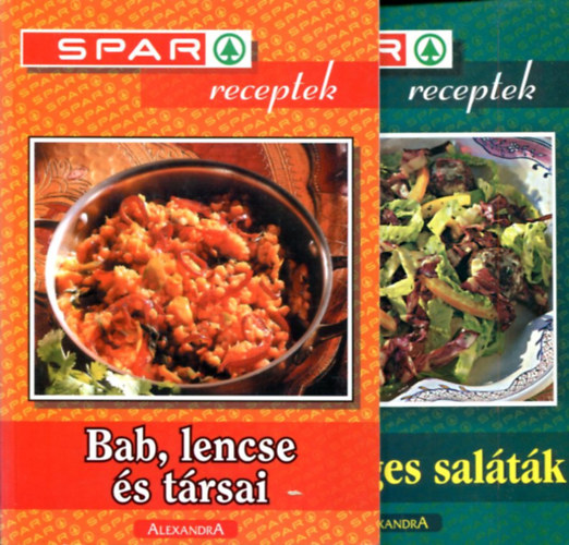 2 db SPAR receptek: K�l�nleges sal�t�k - Bab, lencse �s t�rsai