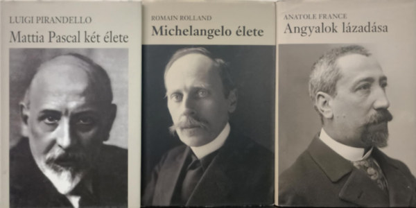 Romain Rolland, Luigi Pirandello Anatole France - Világirodalmi könyvcsomag