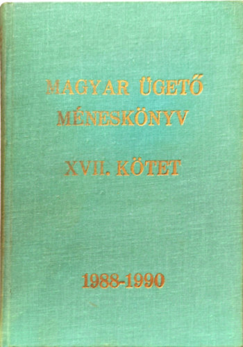 Magyar �get� m�nesk�nyv XVII. k�tet (1988-1989-1990)