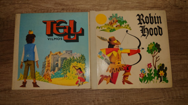 2 3D-s könyv: Tell Vilmos + Robin Hood