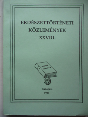 Dr. Oroszi Sndor - Erdszettrtneti kzelmnyek XXVIII.