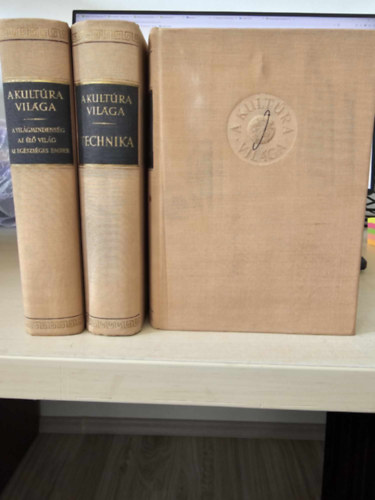 A kult�ra vil�ga 3db k�tet egyben: A F�ld orsz�gai-Az emberis�g t�rt�nete + Technika+ A vil�gmindens�g, Az �l� vil�g, Az eg�szs�ges ember