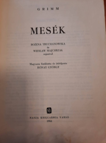 Nasza Ksiegarnia - Grimm mesk