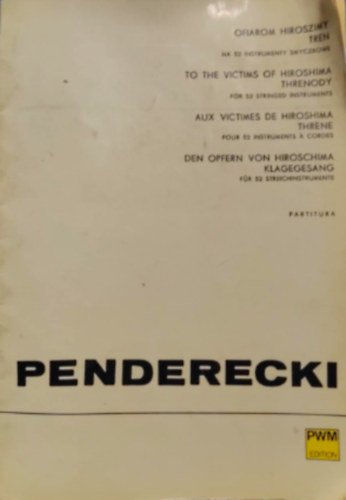 Krzysztof Penderecki - Penderecki