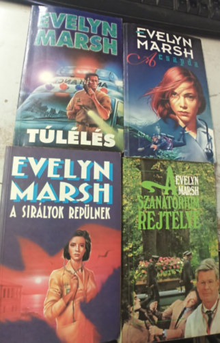Evelyn Marsh - 4 db Evelyn Marsh: T�l�l�s +A csapda +A sir�lyok rep�lnek +A szanat�rium rejt�lye