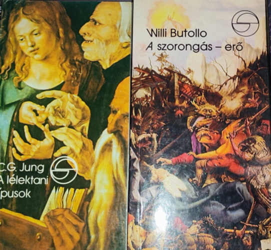 Willi Butollo, Johan Huizinga C. G. Jung - 2db pszicholgiai knyv - C. G. Jung-A llektani tpusok; Willi Butollo-A szorongs-er