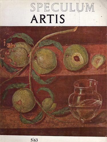 Speculum Artis - 15. Jahrgang - Heft 5. September/Oktober 1963