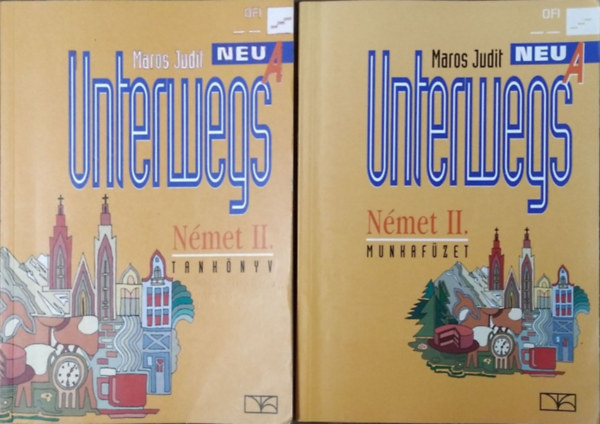 Maros Judit - Unterwegs Nmet II. Neu A (tanknyv s munkafzet)