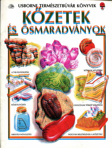 Novotrade Kiadó - Kőzetek és ősmaradványok-Usborne természetbúvár könyvek