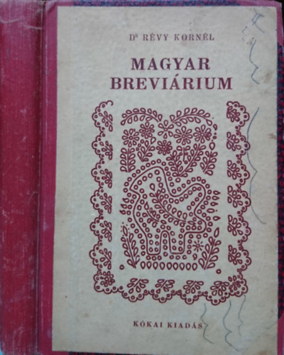 Dr. R�vy Korn�l - Magyar brevi�rium