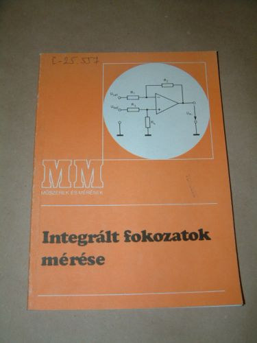 Borb�ly Endre - Integr�lt fokozatok m�r�se
