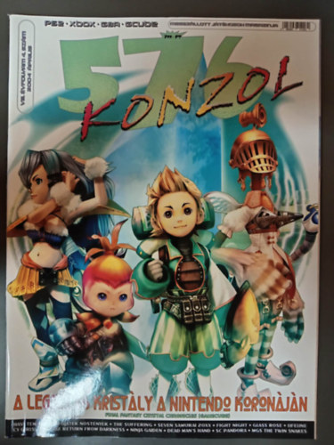 576 Konzol VIII. évfolyam 4. szám 2004. április