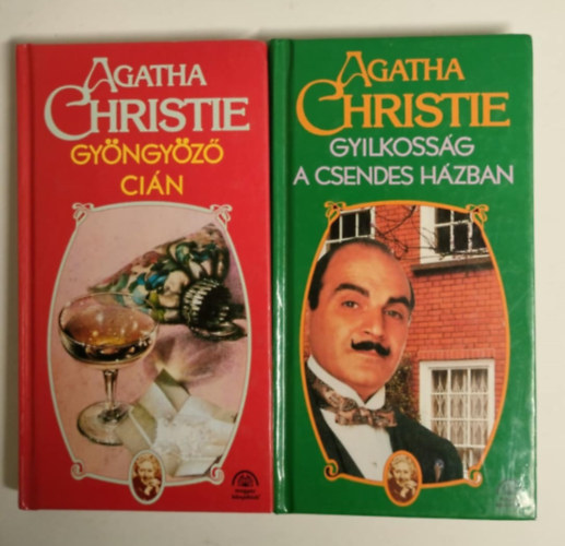 Agatha Christie - Gyilkoss�g a csendes h�zban + Gy�ngy�z� ci�n