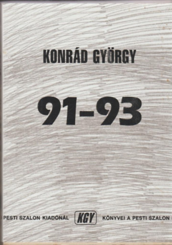 Konrd Gyrgy - 91-93