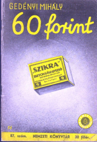 Ged�nyi Mih�ly - 60 forint