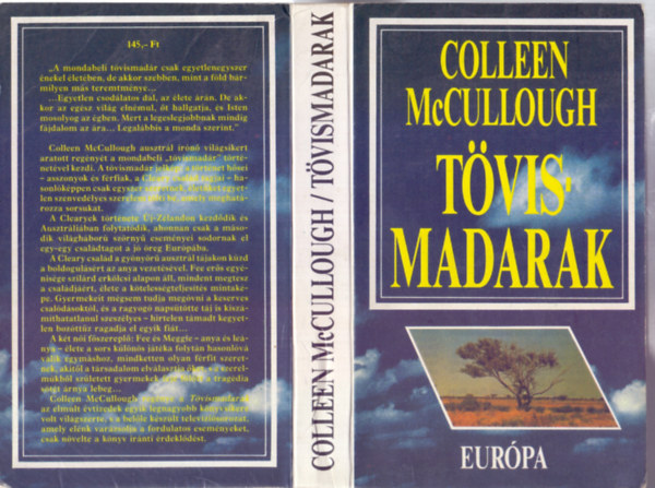 Colleen McCullough - Tvis-madarak (A Clearyek trtnete)