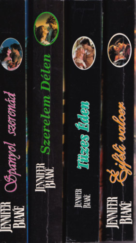 Jennifer Blake - 4 db  Jennifer Blake k�nyv ( Spanyol szeren�d  + Szerelem d�len + T�zes �den +�jf�li valcer )