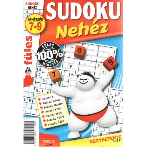 Füles Sudoku nehéz 2021/02