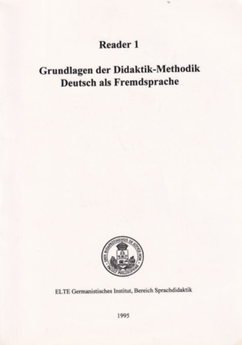 Kczin Nra - Grundlagen der Didaktik-Methodik Deutsch als Fremdsprache