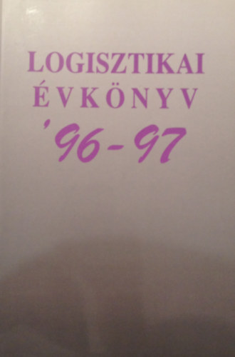 Logisztikai �vk�nyv '96-97