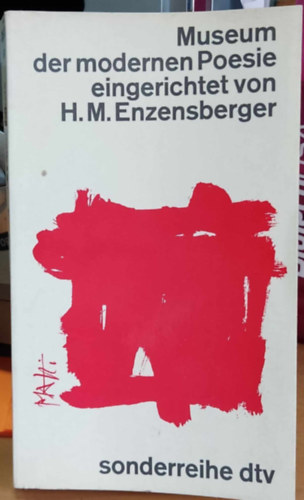 H.  Enzensberger (Hans) M. (Magnus) - Museum der modernen Poesie eingerichtet von H. M. Enzensberger