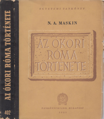 N.A. Maskin - Az �kori R�ma t�rt�nete