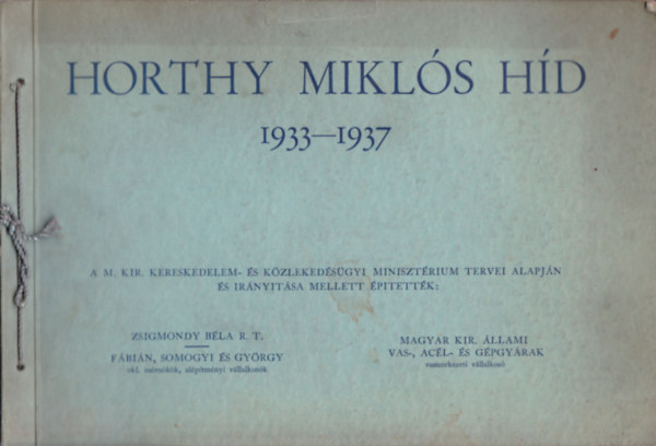 Horthy Mikls hd 1933-1937
