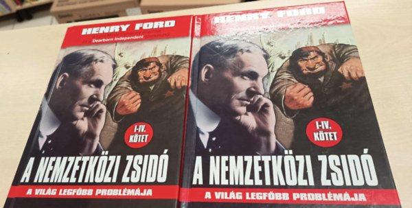 A nemzetközi zsidó I-IV. (Az első teljes magyar kiadás két kötetben)